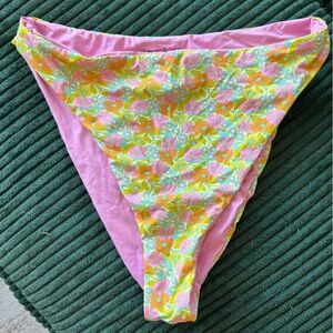Dippin' Daisy's Pink and Orange Swim Bottoms
